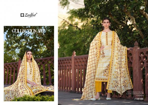 Zulfat Farhana Vol 6 Cotton Printed Dress Material Collection